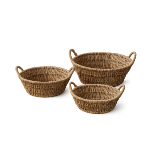 Cestas seagrass ovaladas x3